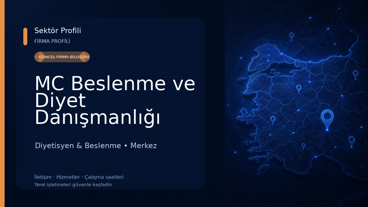 MC Beslenme ve Diyet Danışmanlığı Diyetisyen & Beslenme
