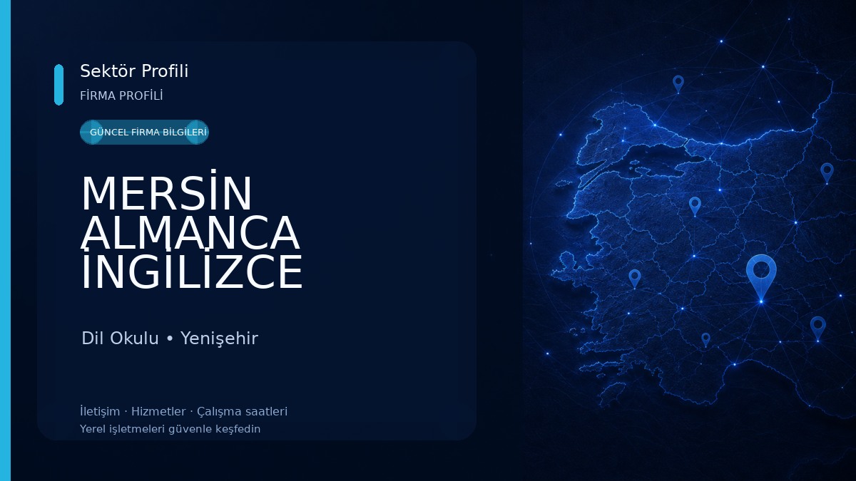 MERSİN ALMANCA İNGİLİZCE Dil Okulu