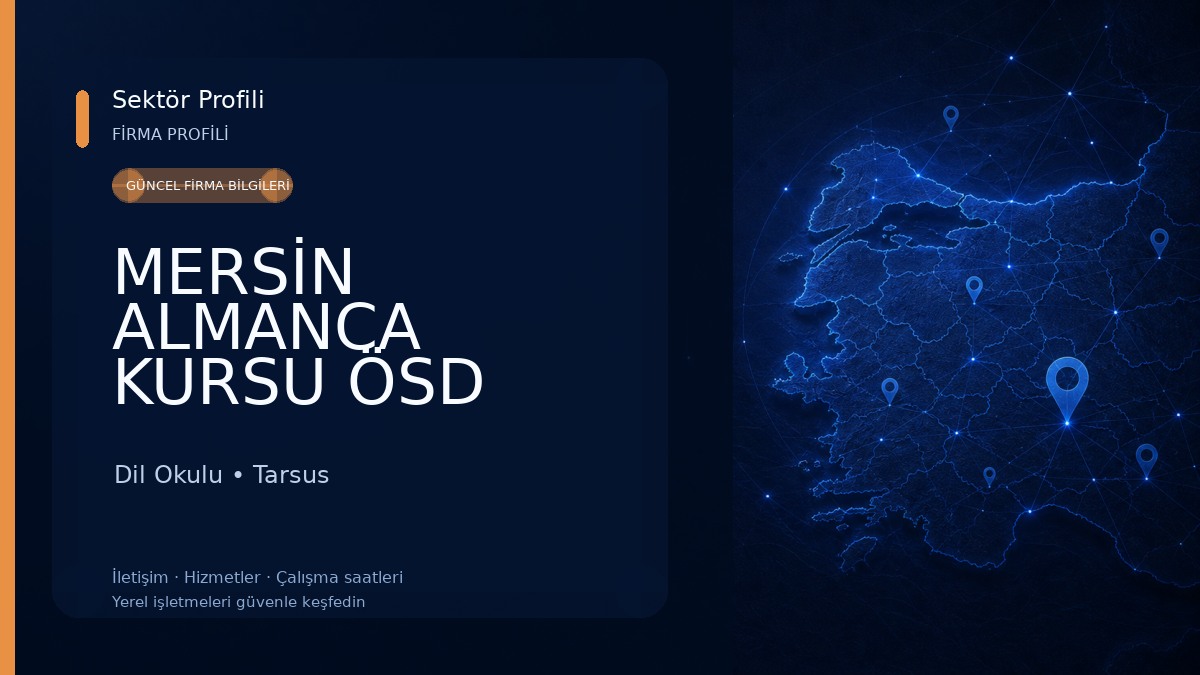 MERSİN ALMANCA KURSU ÖSD A1-A2-B1-B2 -GOETHE -TELC SINAVLARI TEST ve DEĞERLENDİRME