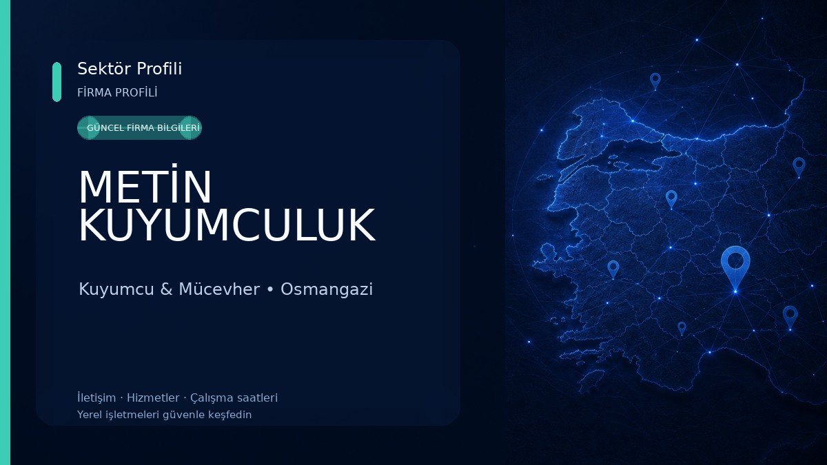 METİN KUYUMCULUK Kuyumcu & Mücevher