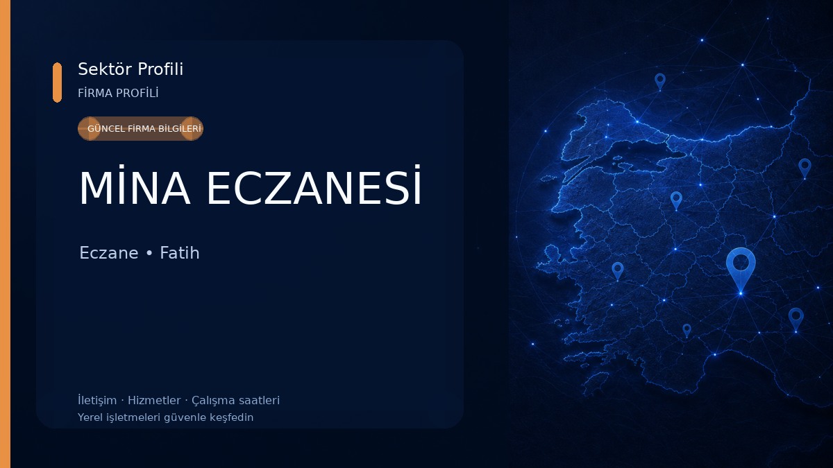 MİNA ECZANESİ Eczane