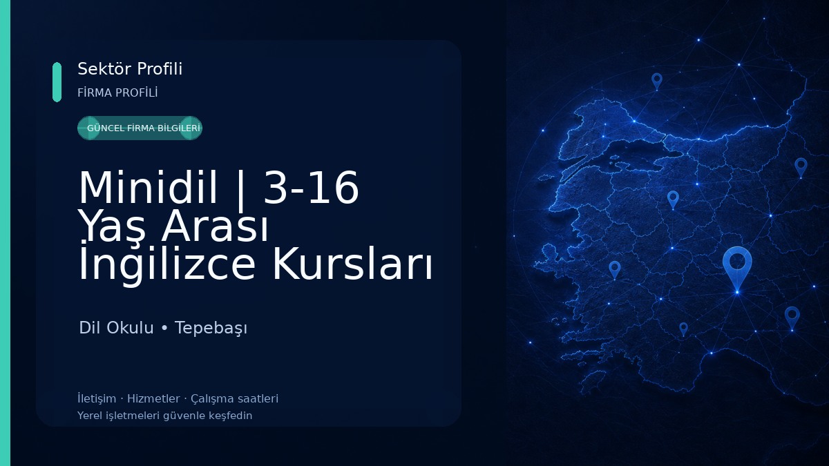 Minidil | 3-16 Yaş Arası İngilizce Kursları Dil Okulu