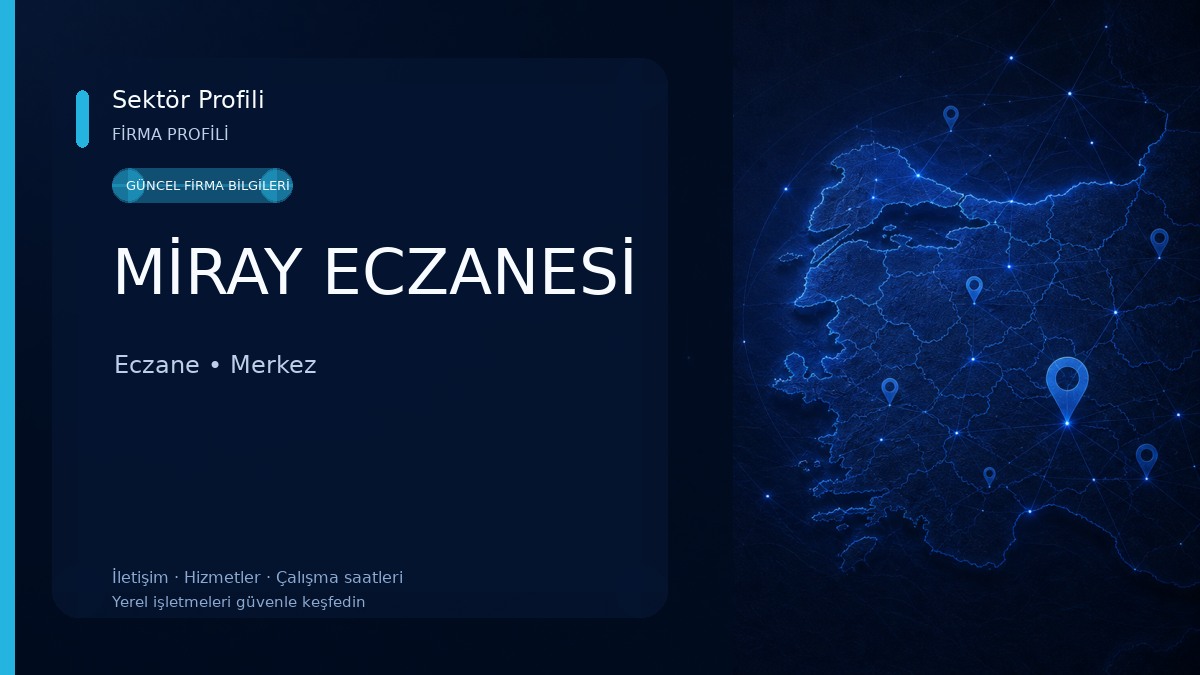 MİRAY ECZANESİ Eczane