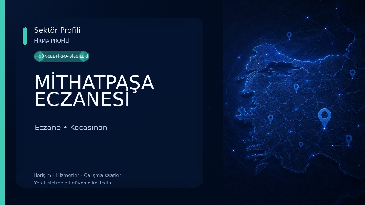 MİTHATPAŞA ECZANESİ