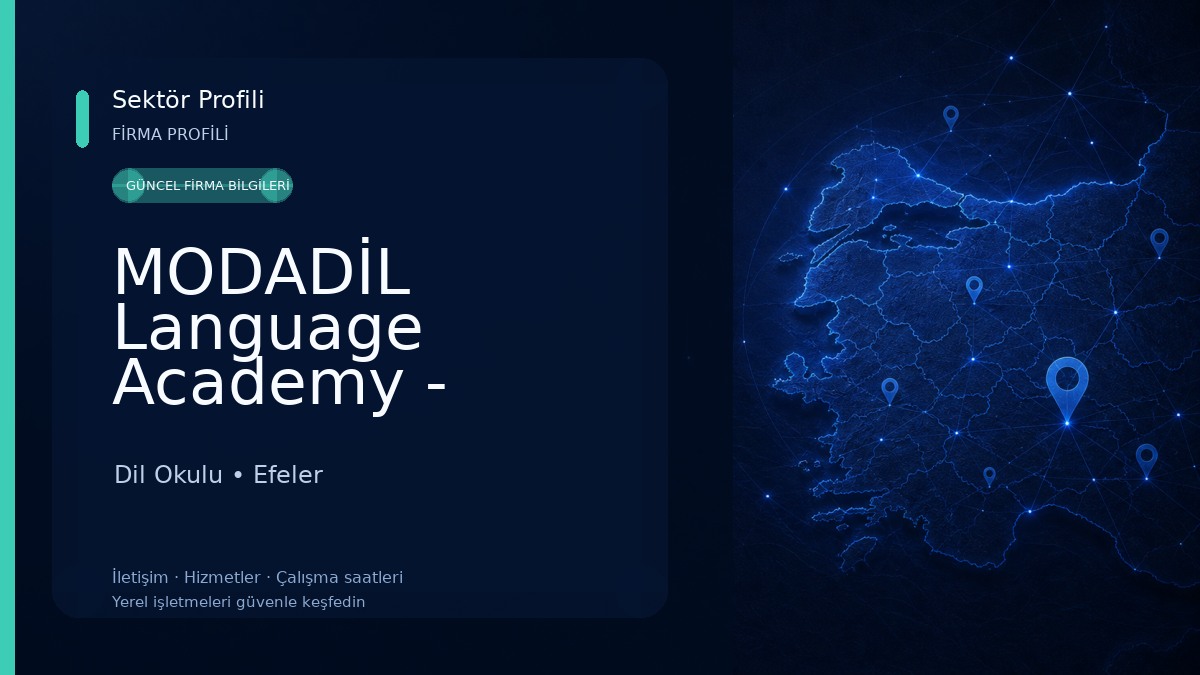 MODADİL Language Academy - Aydın Yabancı Dil Kursu