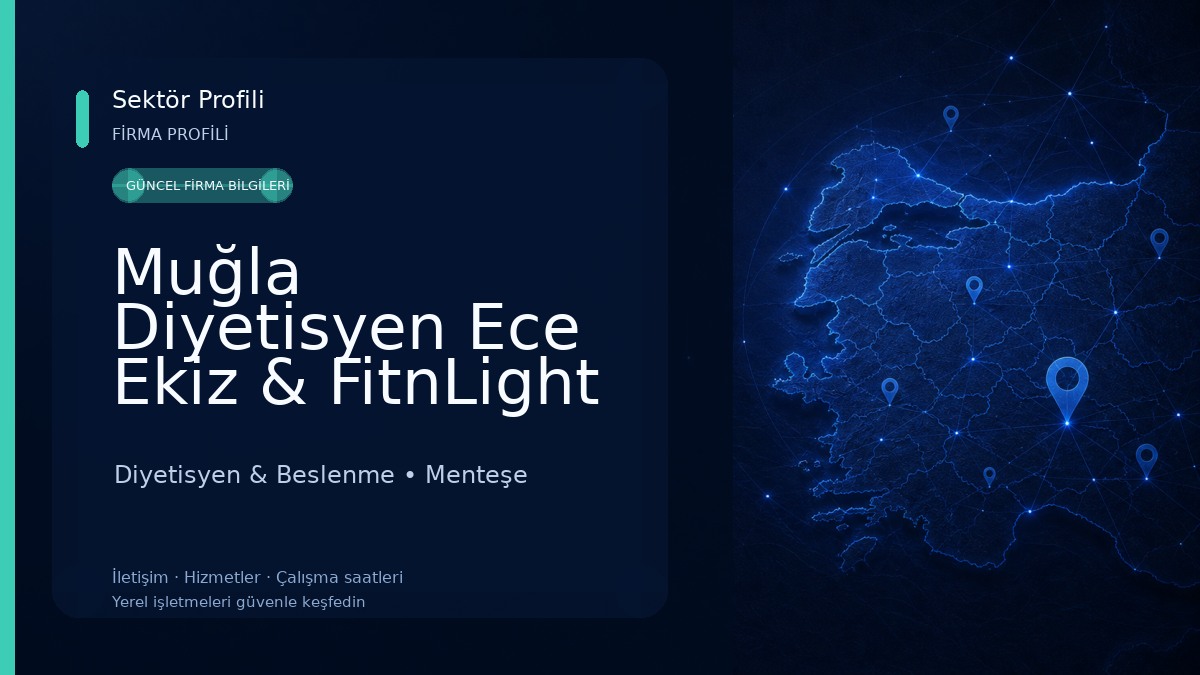Muğla Diyetisyen Ece Ekiz & FitnLight Sağlıklı Yaşam Merkezi