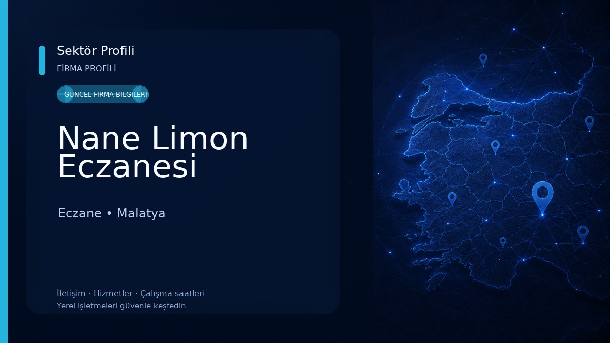 Nane Limon Eczanesi