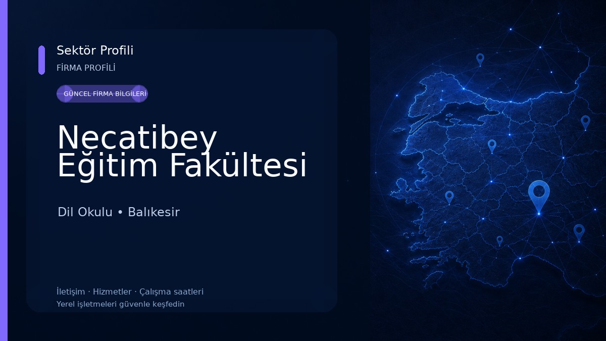Necatibey Eğitim Fakültesi Dil Okulu