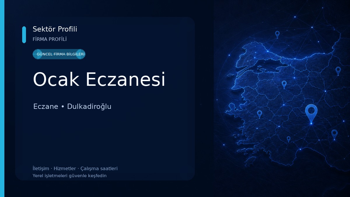 Ocak Eczanesi Eczane