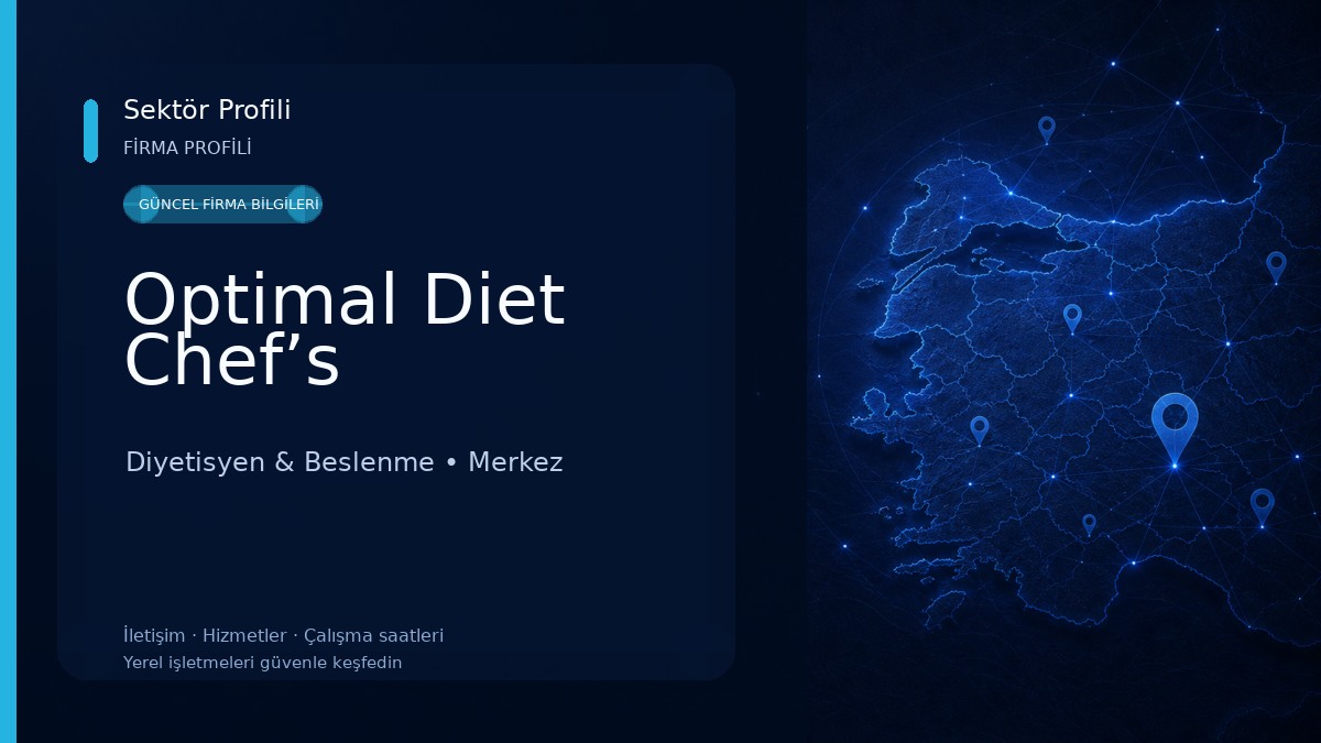 Optimal Diet Chef’s