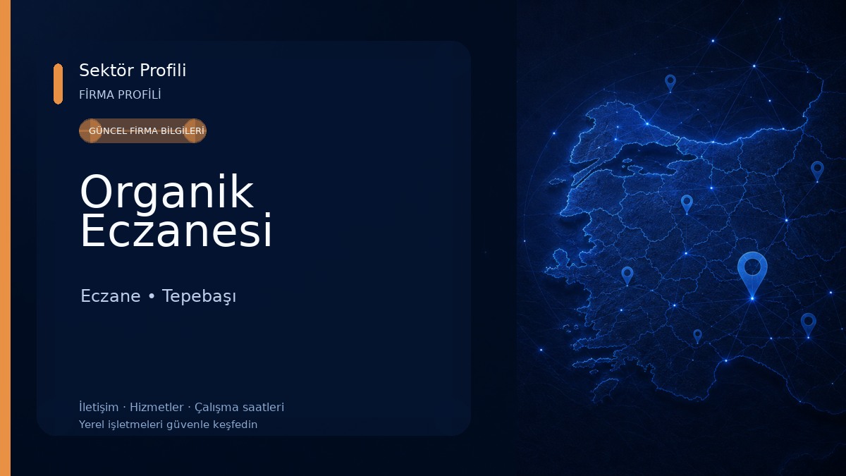 Organik Eczanesi Eczane