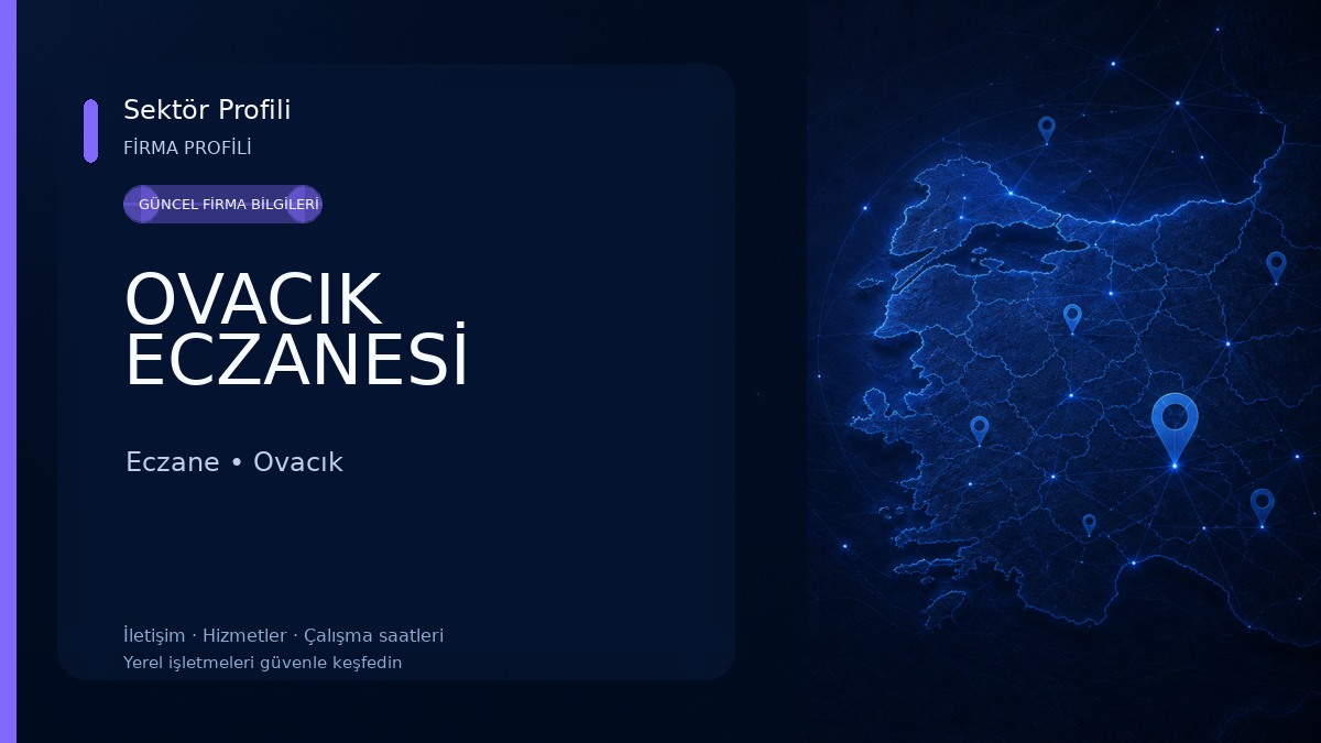 OVACIK ECZANESİ 