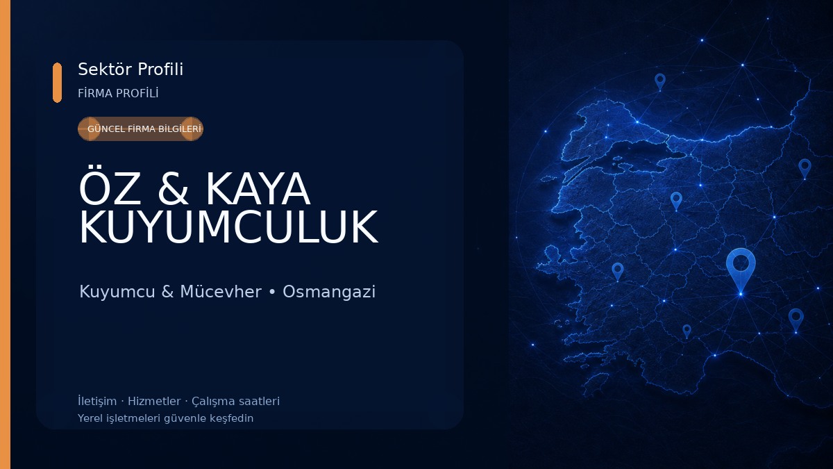 ÖZ & KAYA KUYUMCULUK Kuyumcu & Mücevher