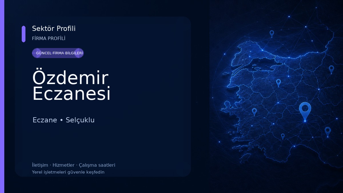 Özdemir Eczanesi Eczane