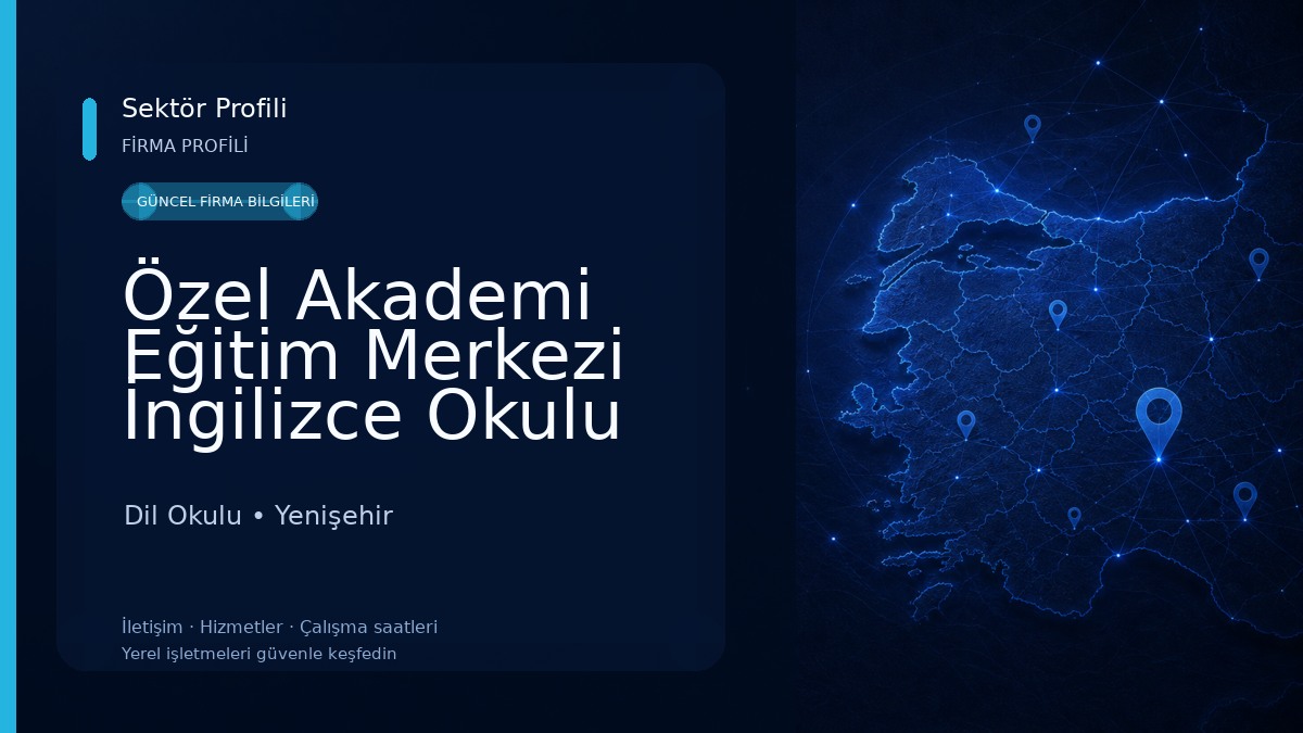 Özel Akademi Eğitim Merkezi İngilizce Okulu 