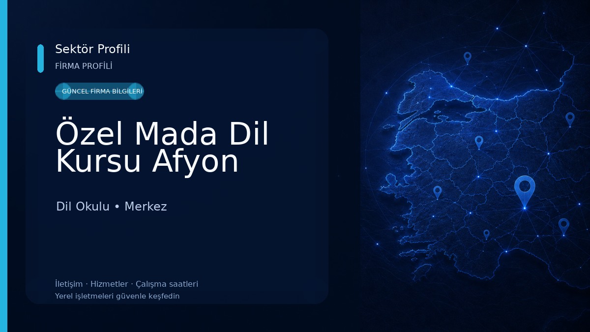 Özel Mada Dil Kursu Afyon Dil Okulu