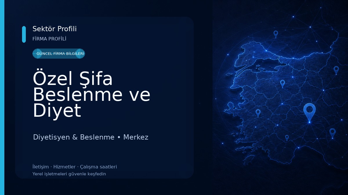 Özel Şifa Beslenme ve Diyet Danışmanlığı-Kastamonu Uzman Diyetisyen Mervenur Gökmen Diyetisyen & Beslenme