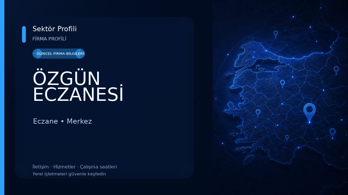 ÖZGÜN ECZANESİ 