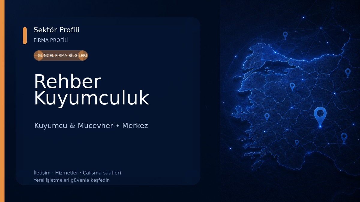 Rehber Kuyumculuk Kuyumcu & Mücevher