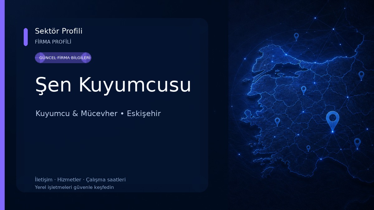 Şen Kuyumcusu Kuyumcu & Mücevher