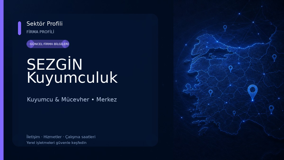SEZGİN Kuyumculuk Kuyumcu & Mücevher