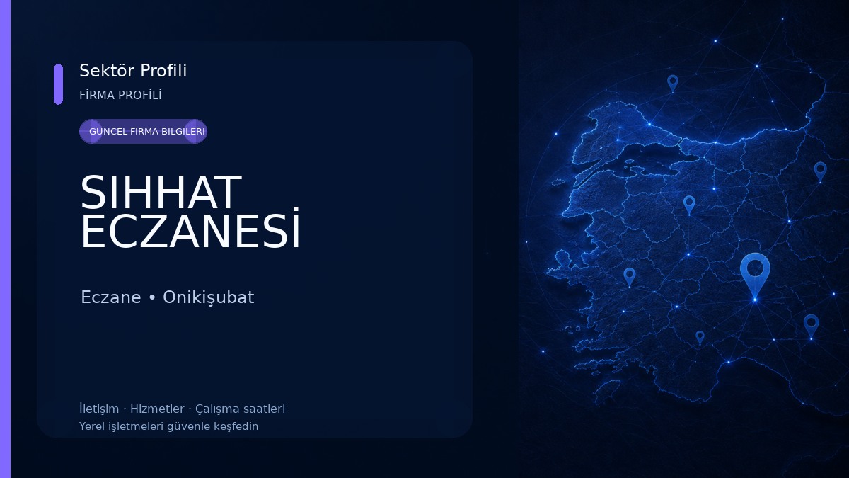 SIHHAT ECZANESİ