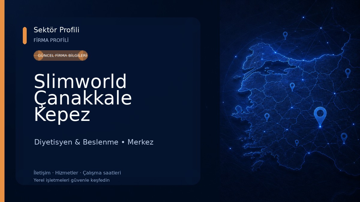 Slimworld Çanakkale Kepez Diyetisyen & Beslenme
