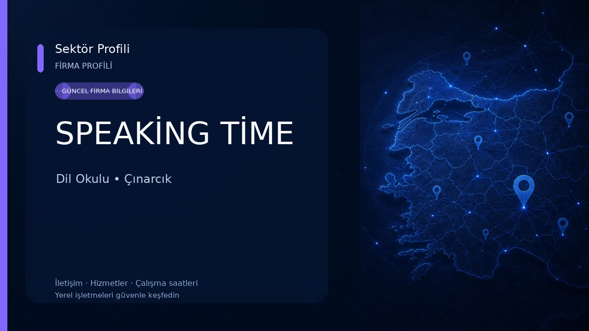 SPEAKİNG TİME