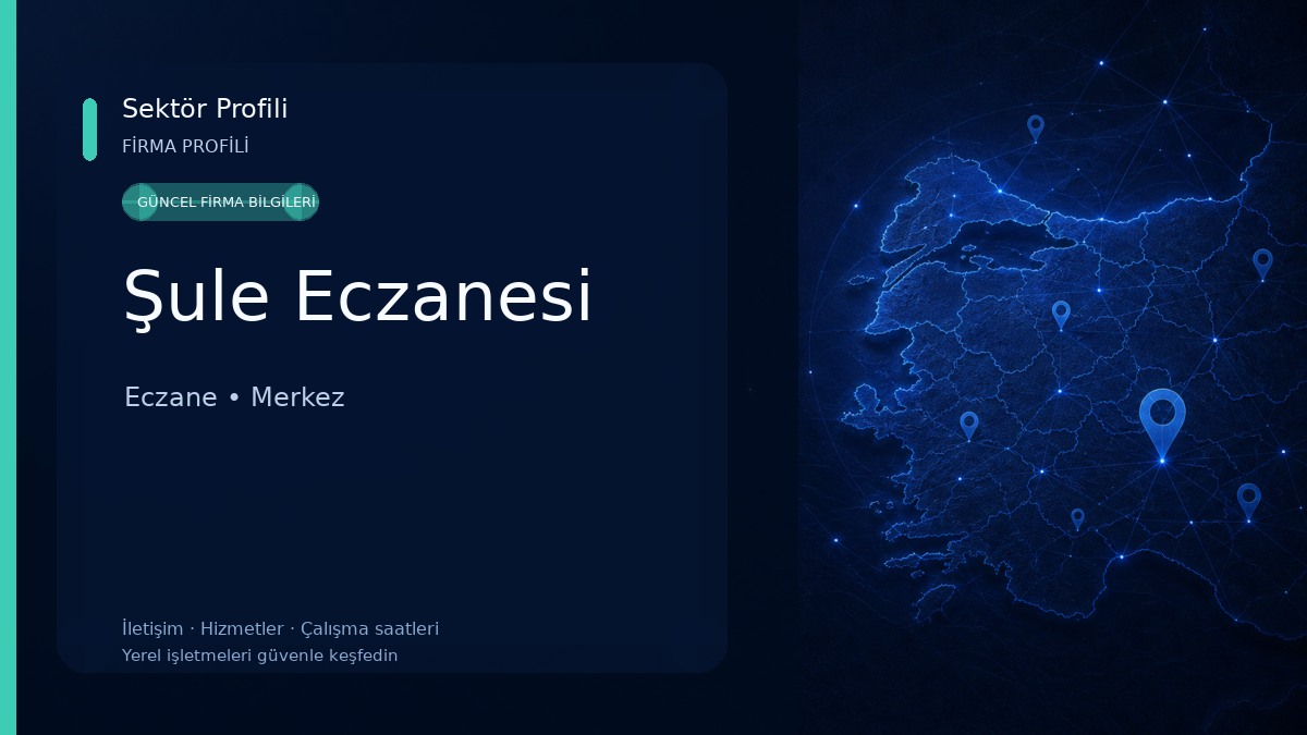 Şule Eczanesi Eczane