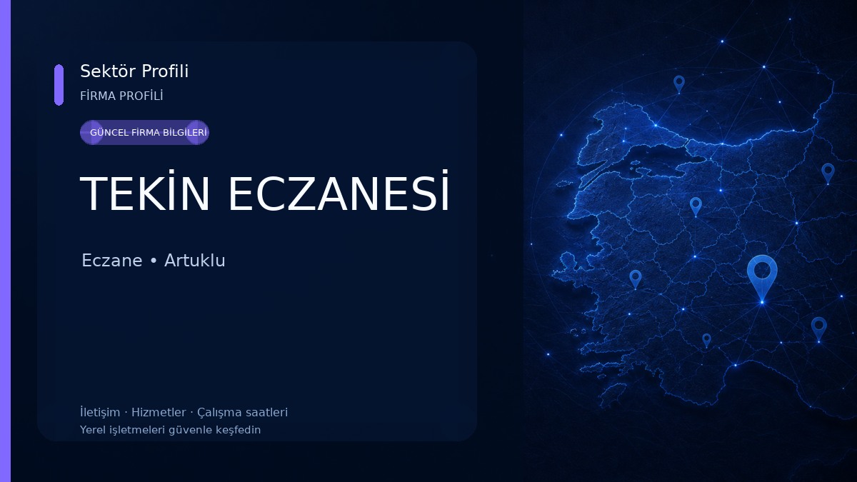 TEKİN ECZANESİ 