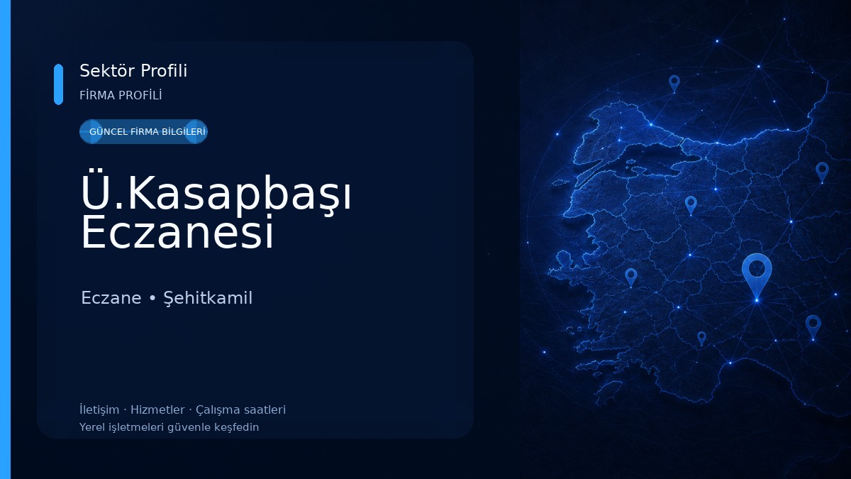 Ü.Kasapbaşı Eczanesi