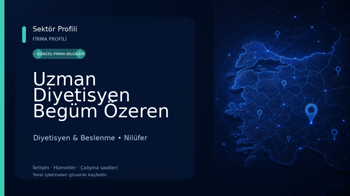 Uzman Diyetisyen Begüm Özeren Diyetisyen & Beslenme