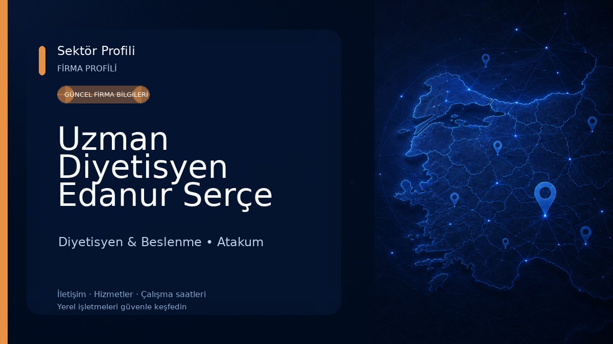 Uzman Diyetisyen Edanur Serçe 