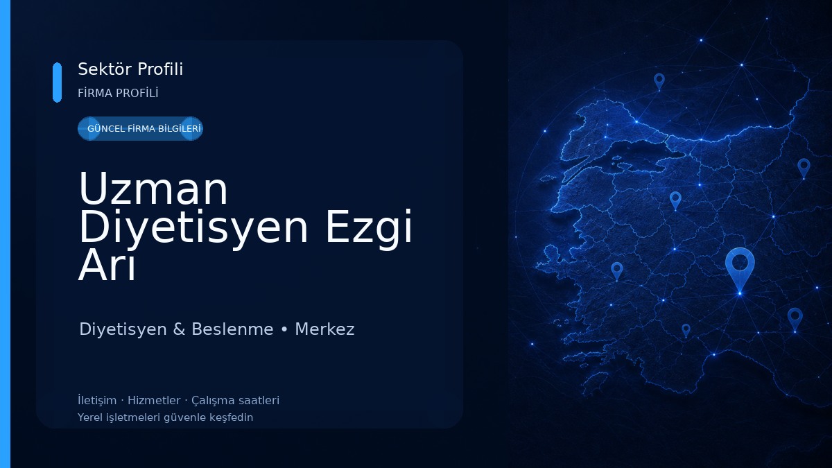 Uzman Diyetisyen Ezgi Arı Diyetisyen & Beslenme