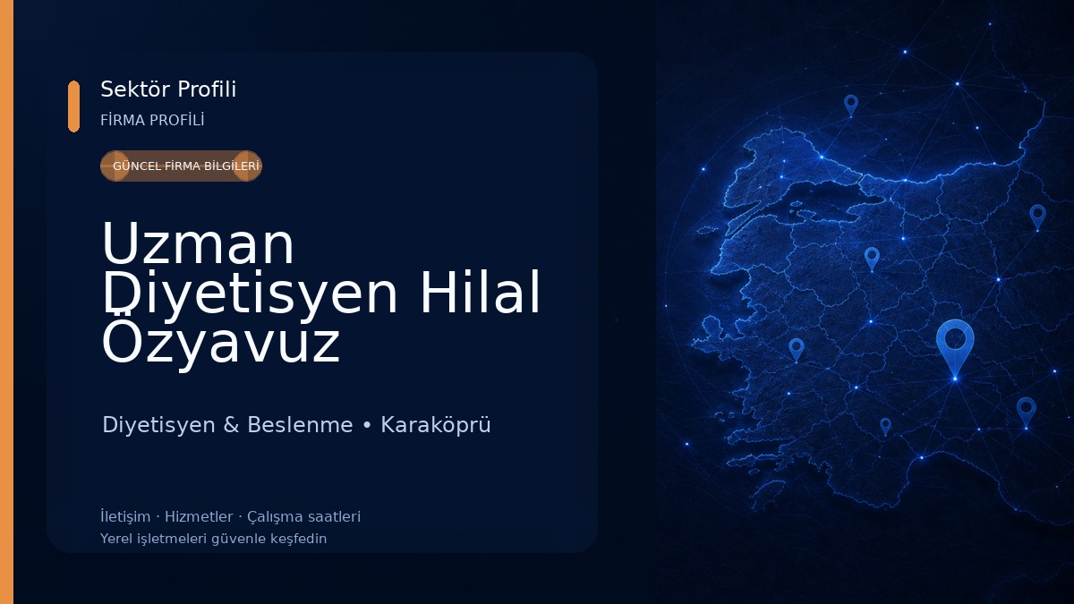 Uzman Diyetisyen Hilal Özyavuz