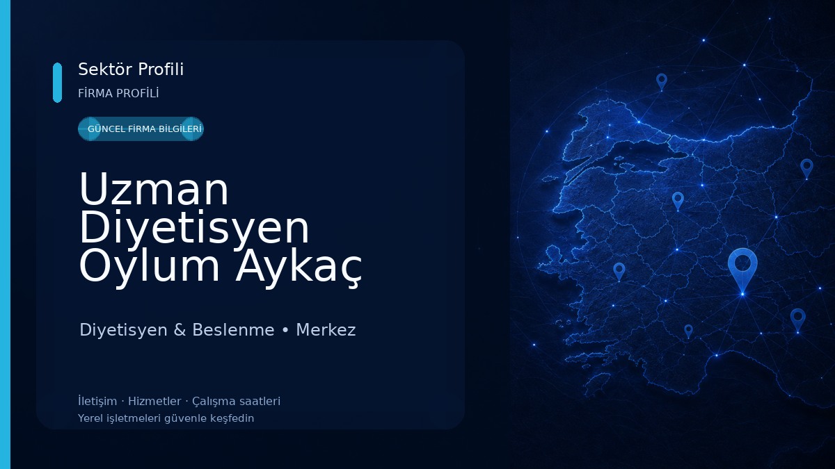 Uzman Diyetisyen Oylum Aykaç Diyetisyen & Beslenme