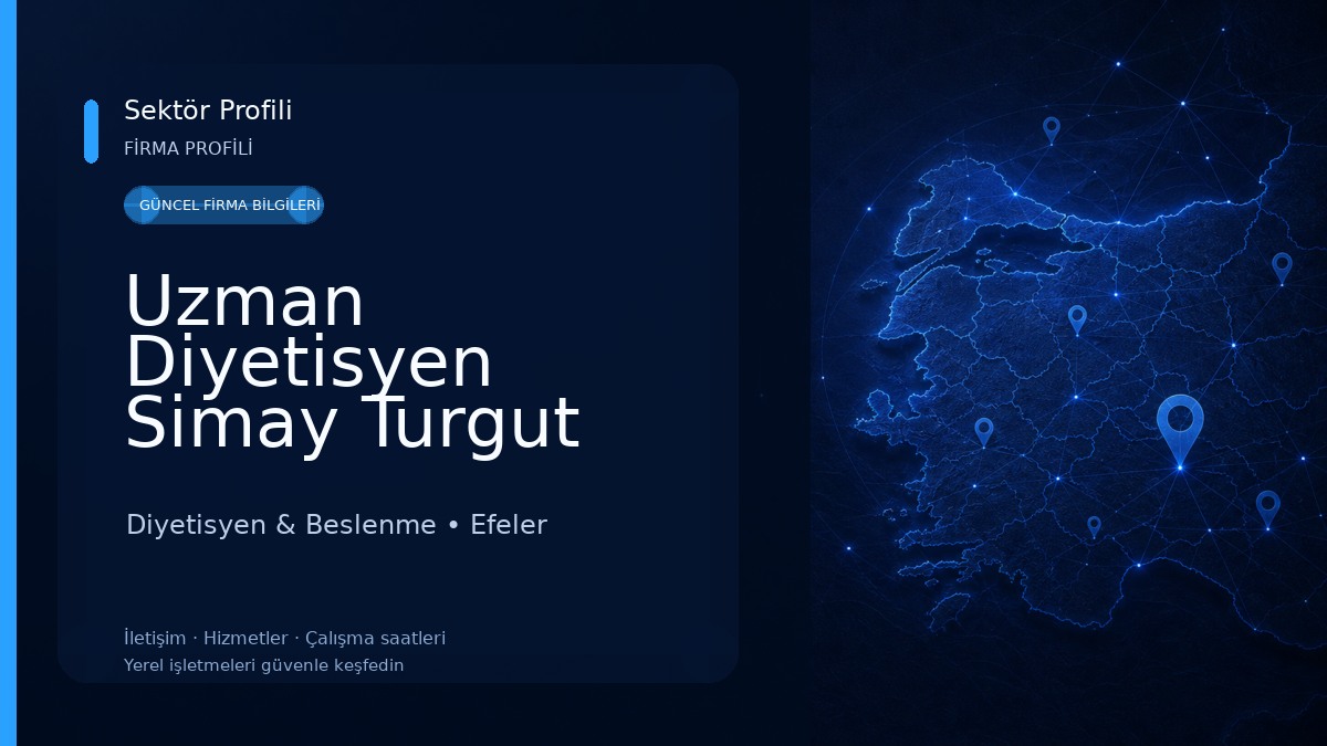 Uzman Diyetisyen Simay Turgut Beslenme ve Diyet Danışmanlık Merkezi 