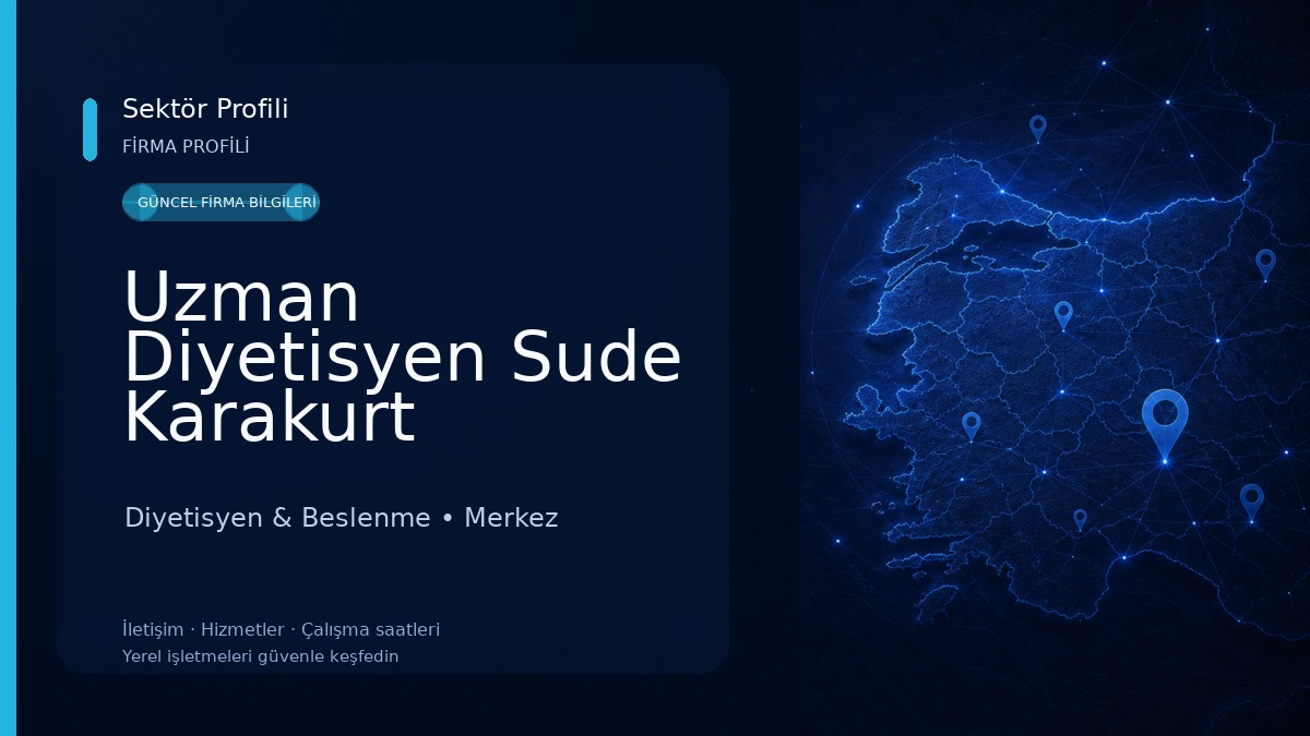 Uzman Diyetisyen Sude Karakurt Diyetisyen & Beslenme