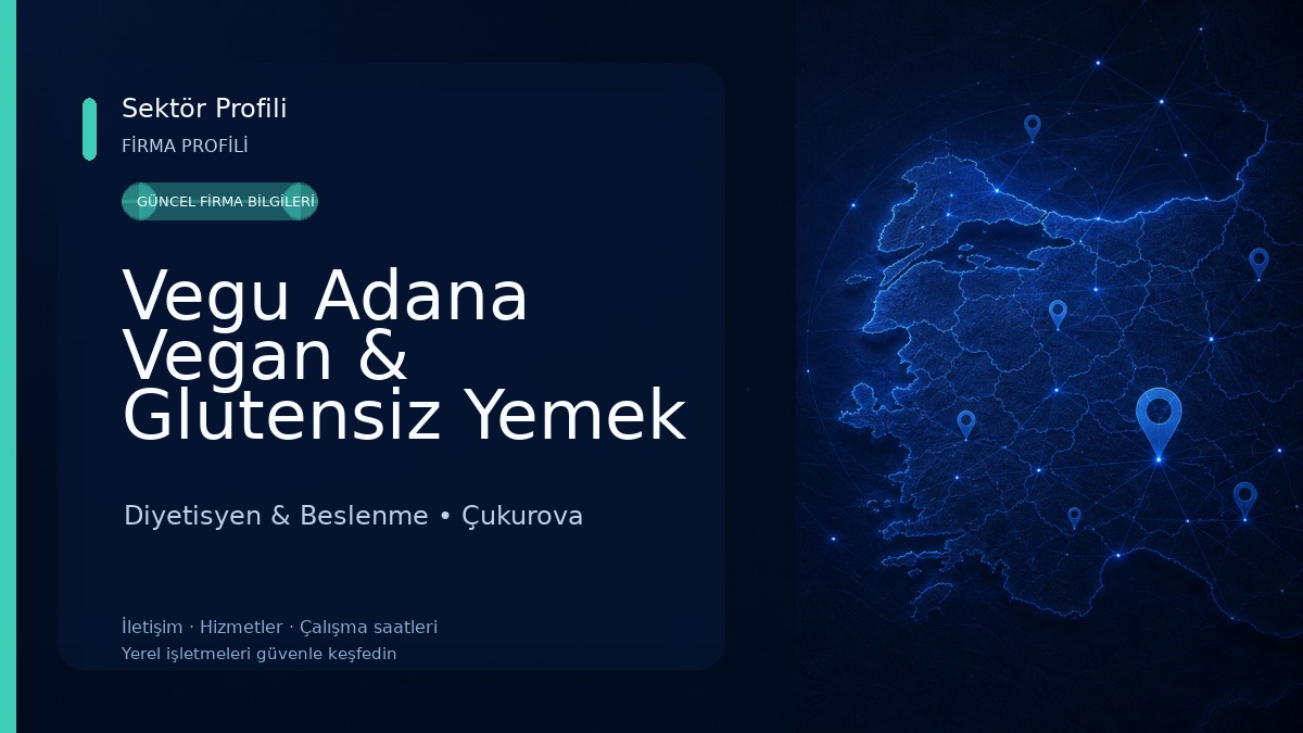 Vegu Adana Vegan & Glutensiz Yemek Servisi Diyetisyen & Beslenme