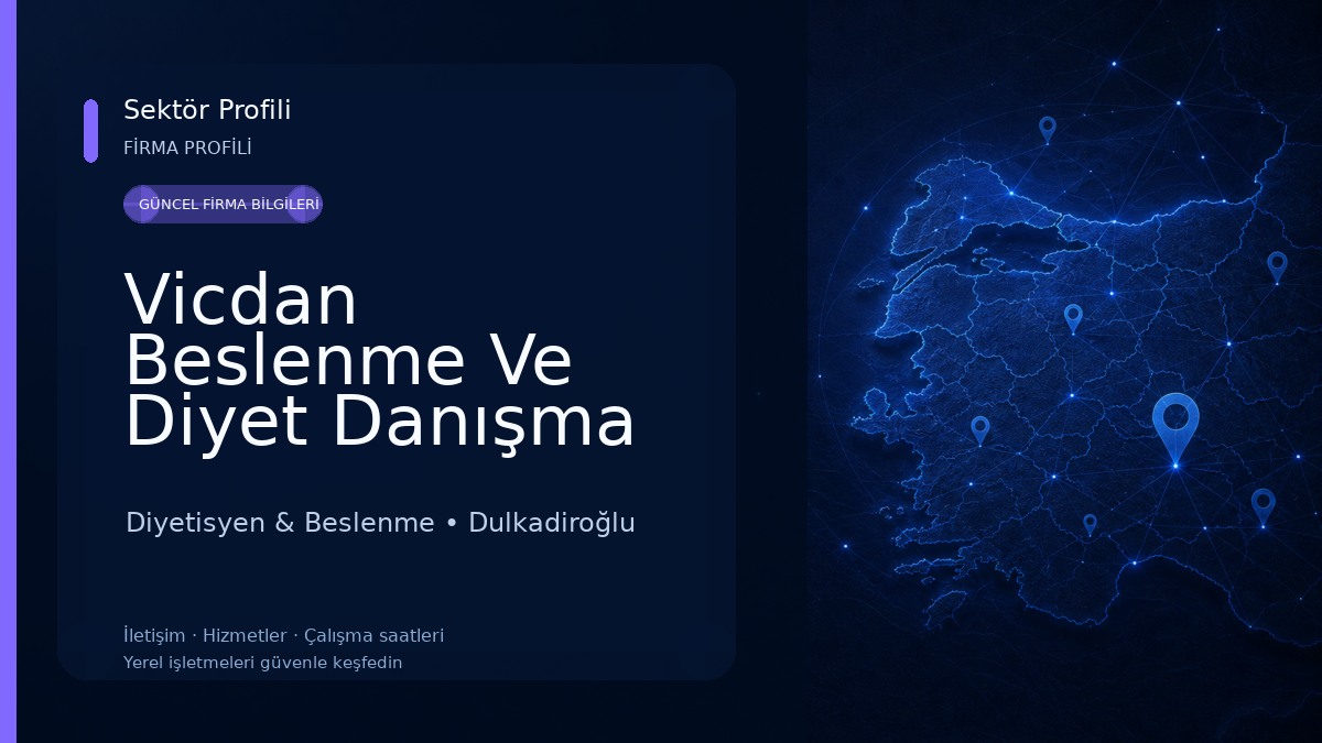Vicdan Beslenme Ve Diyet Danışma Merkezi Diyetisyen & Beslenme