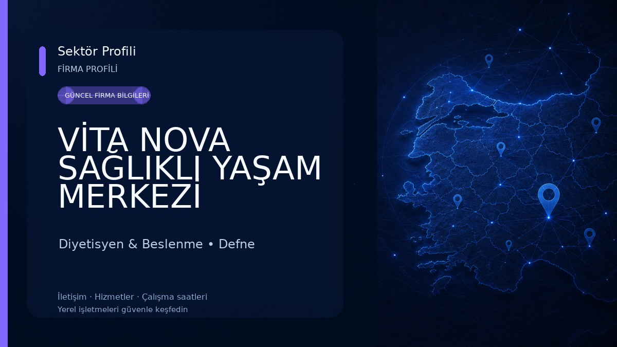 VİTA NOVA SAĞLIKLI YAŞAM MERKEZİ Diyetisyen & Beslenme