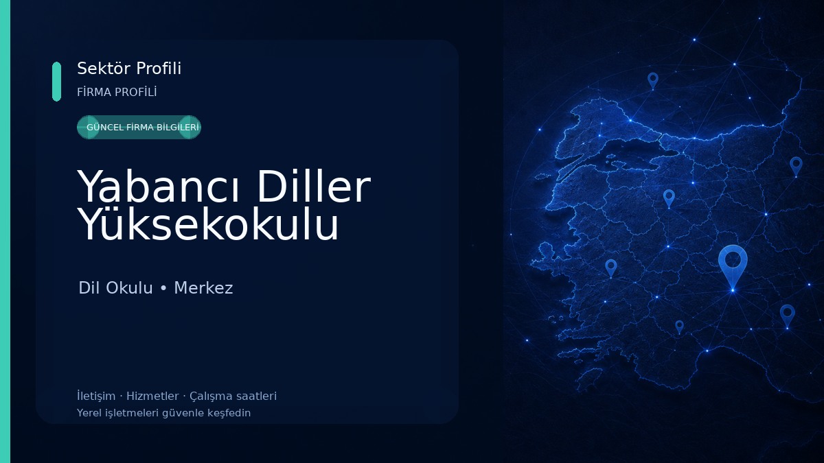 Yabancı Diller Yüksekokulu 