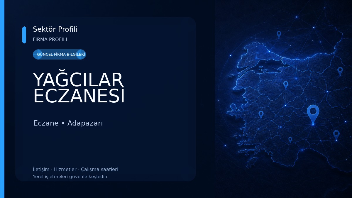 YAĞCILAR ECZANESİ 