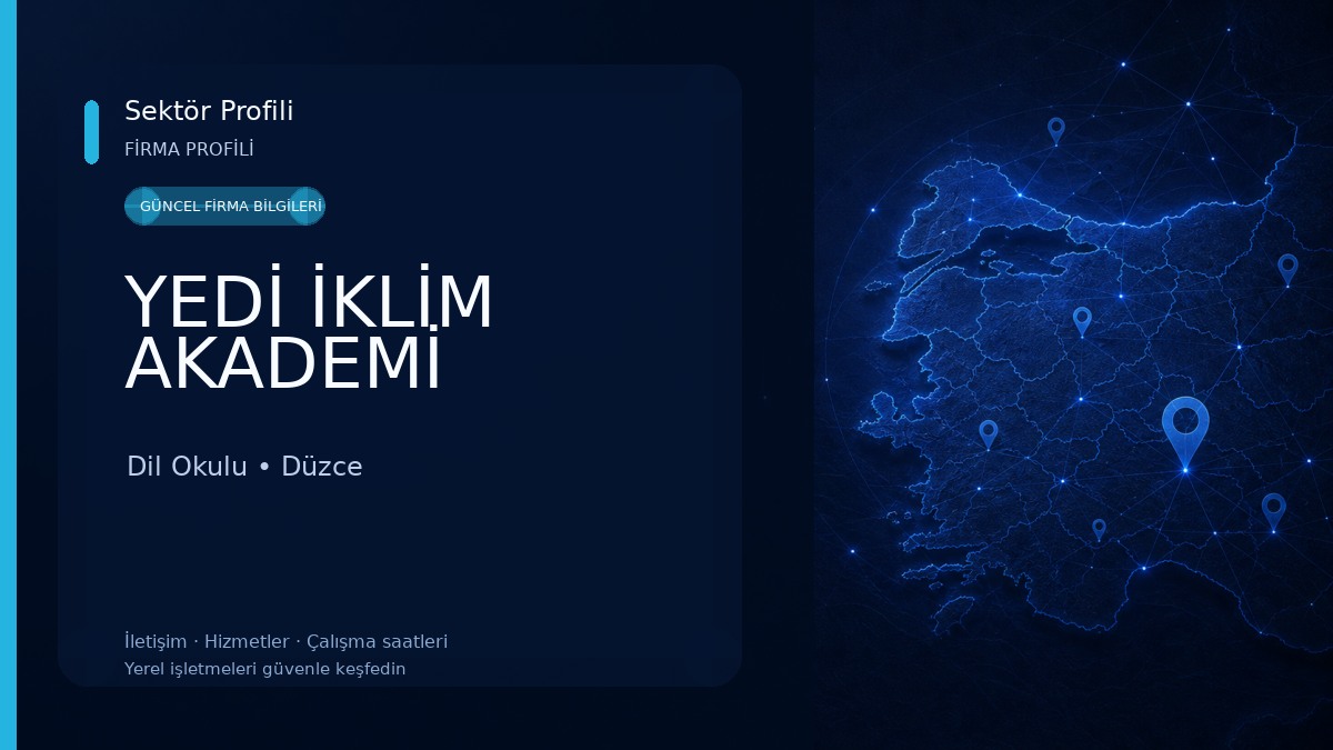 YEDİ İKLİM AKADEMİ Dil Okulu