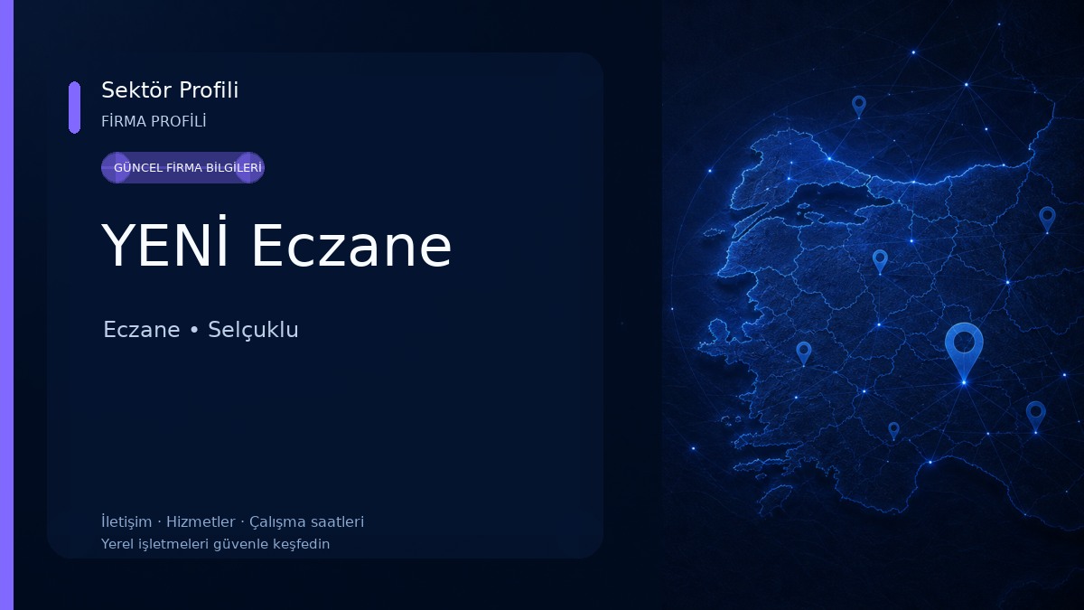 YENİ Eczane Eczane