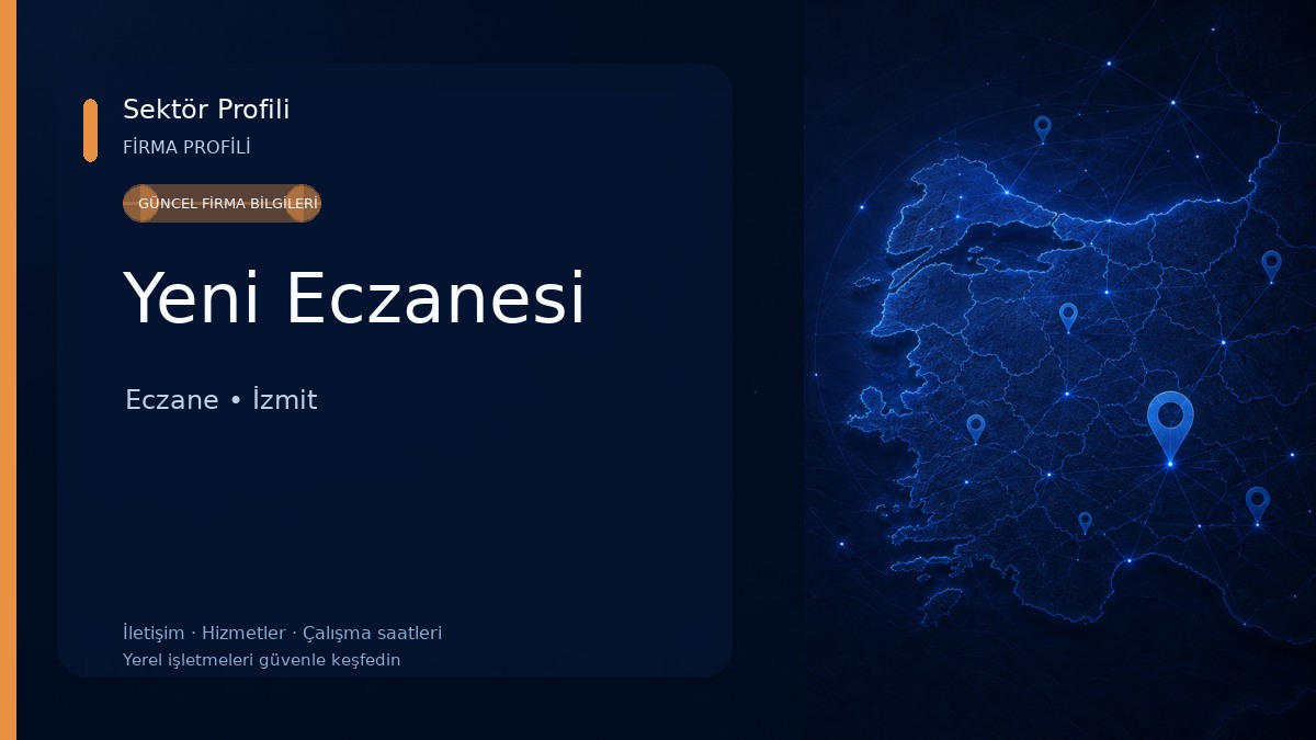 Yeni Eczanesi Eczane