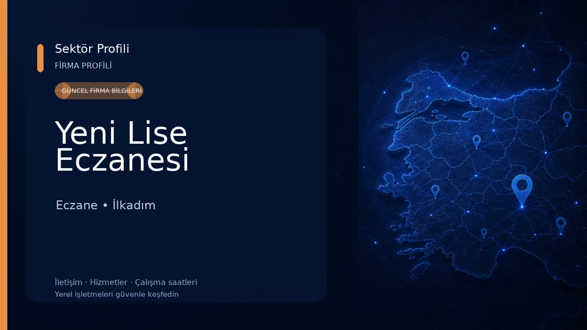 Yeni Lise Eczanesi Eczane