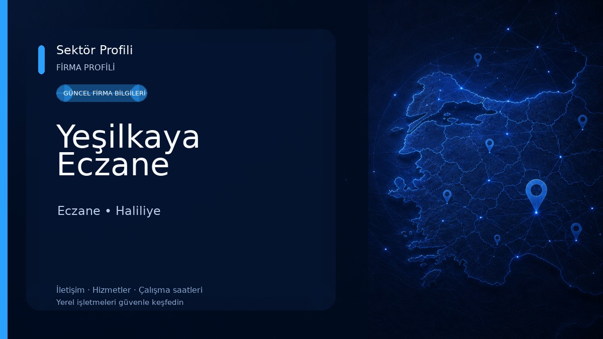 Yeşilkaya Eczane Eczane