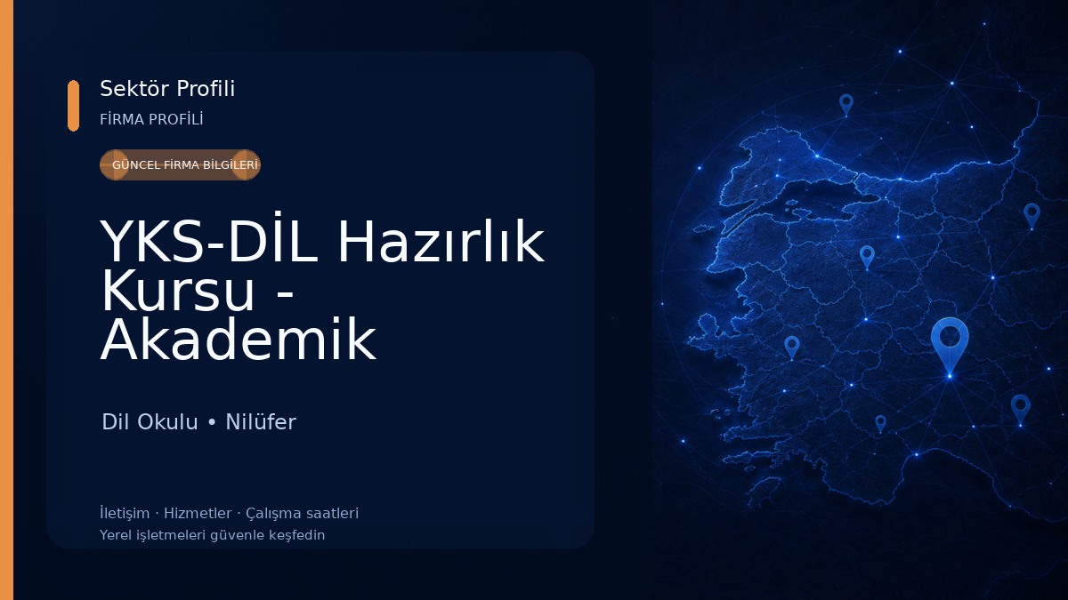YKS-DİL Hazırlık Kursu - Akademik Yabancı Dil Kursları Dil Okulu