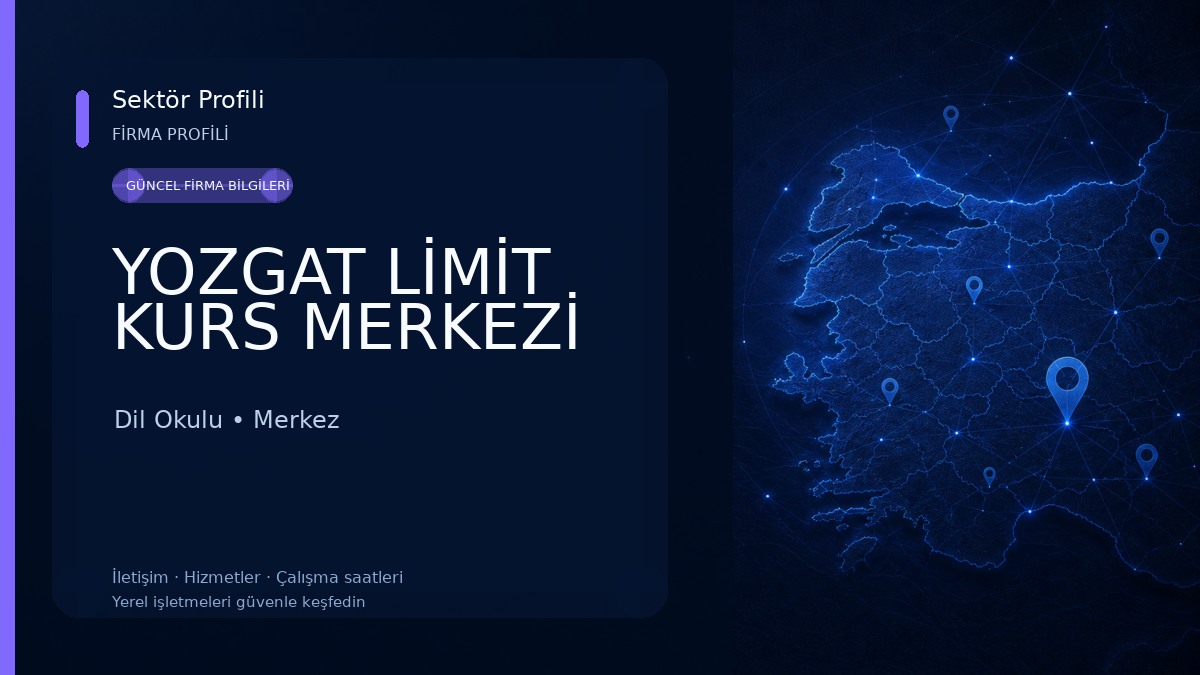 YOZGAT LİMİT KURS MERKEZİ 